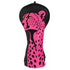 Pink Leopard Driver Headcover – Bold Animal Print Golf Headcover