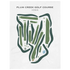 Plum Creek Golf Course, Iowa - Printed Golf Courses