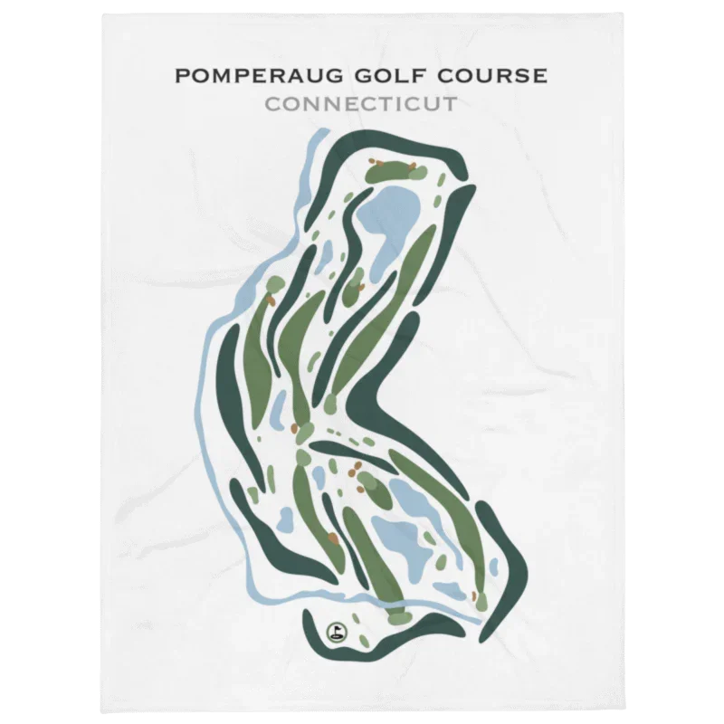 Pomperaug Golf Course, Connecticut - Printed Golf Courses