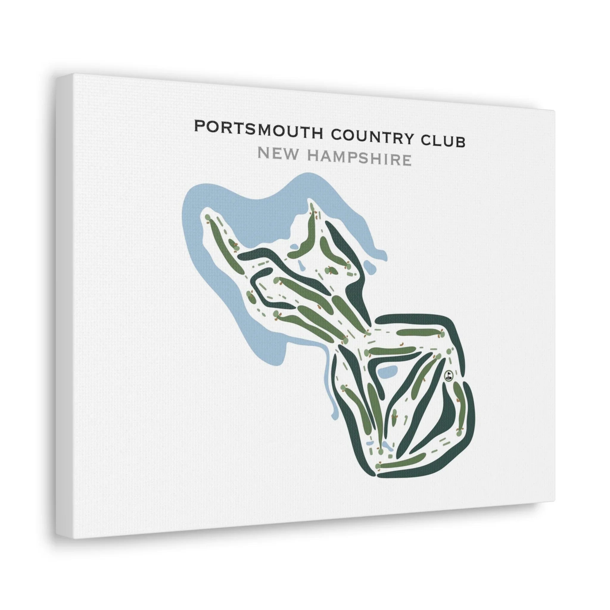 Portsmouth Country Club, New Hampshire - Printed Golf Courses