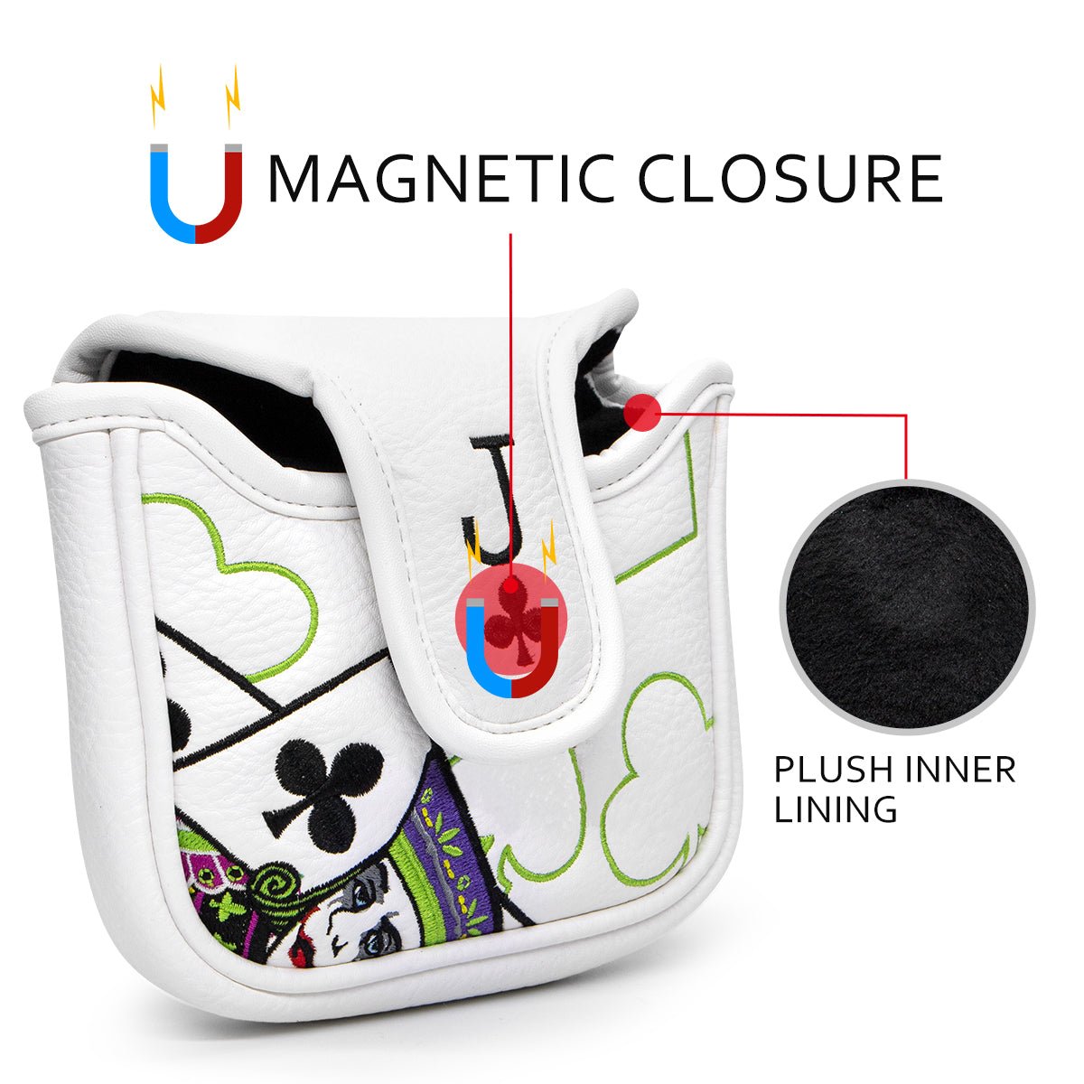 Premium Crazy Jack Golf Headcovers