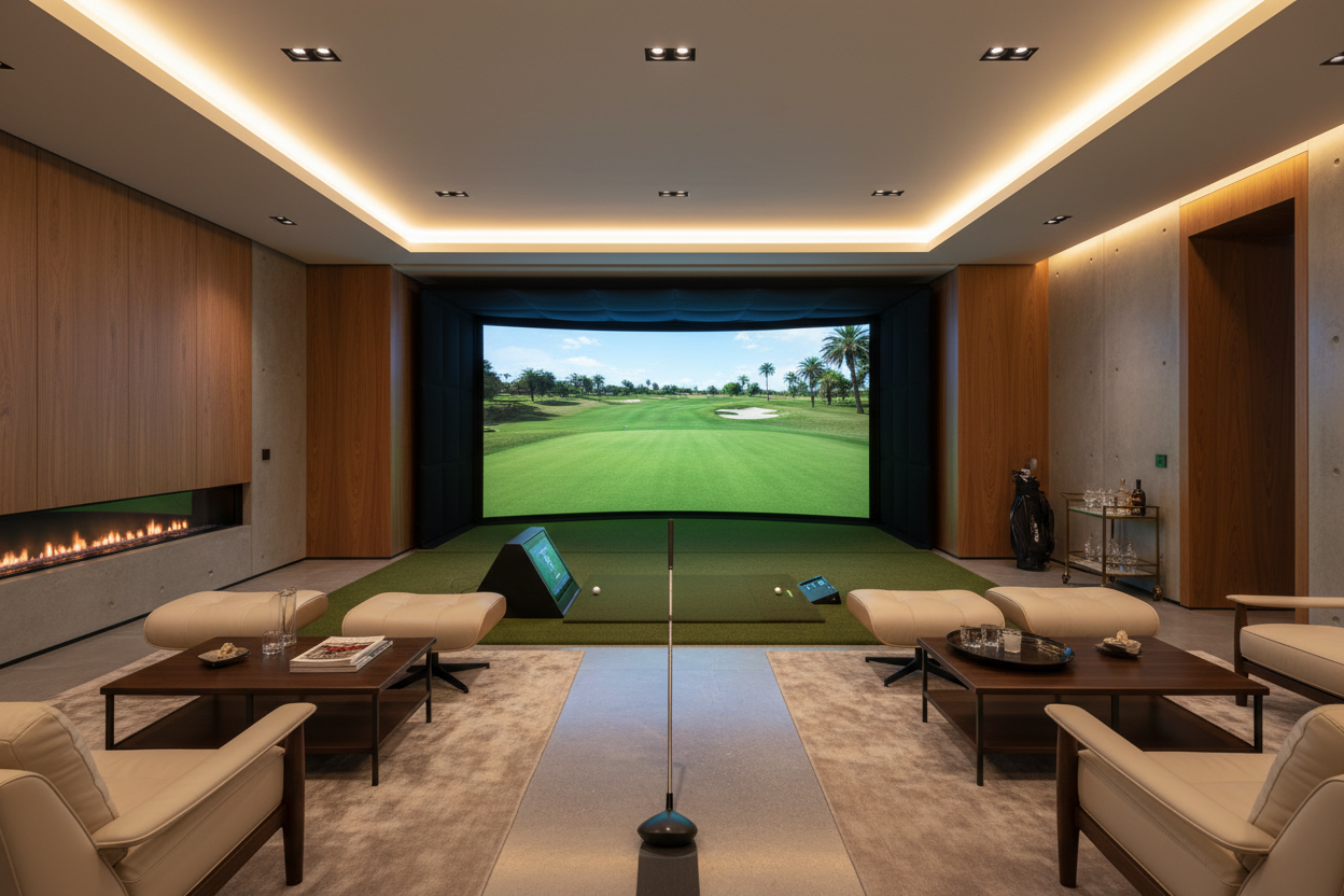 Premium Golf Simulator Hero Image