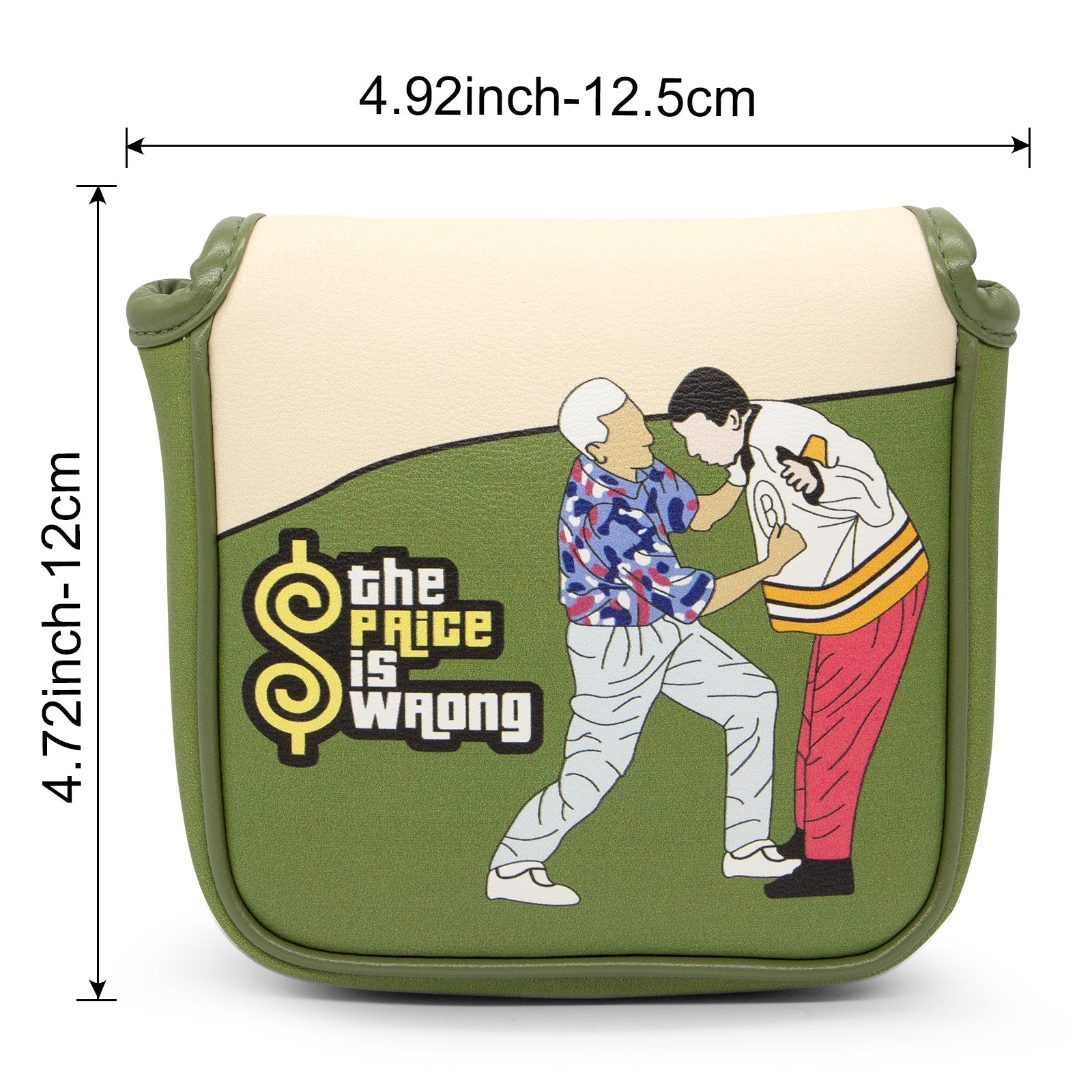 “Price Is Wrong” Mallet Putter Cover