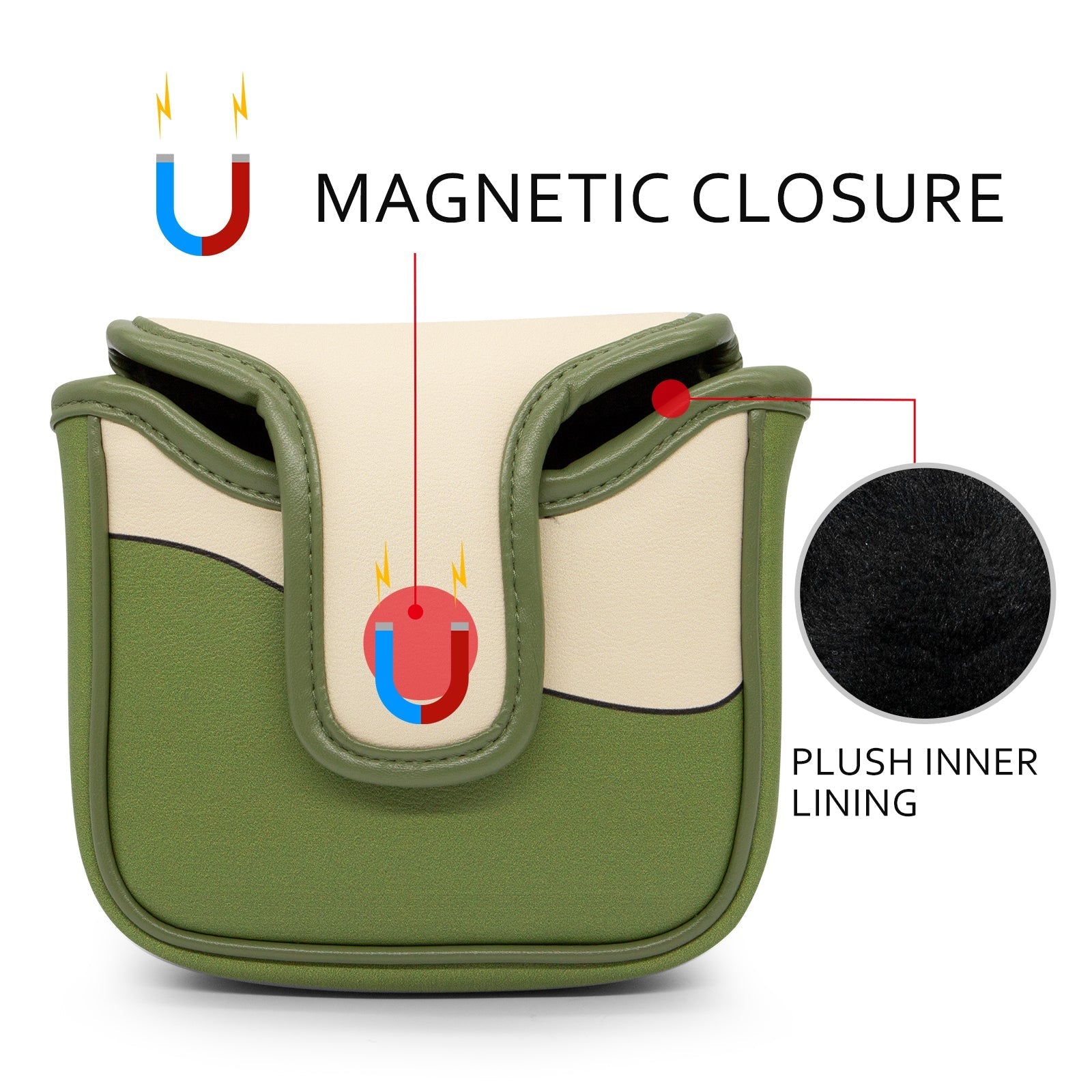 “Price Is Wrong” Mallet Putter Cover