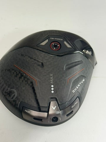 Callaway Quantum Triple Diamond Max 9° Driver Head Only RH Used
