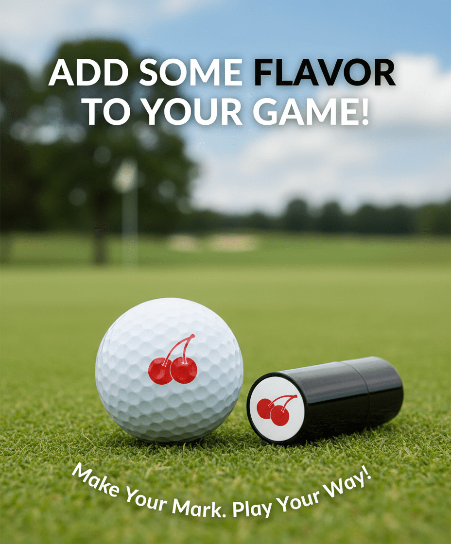 Quick-Dry Golf Ball Stamper