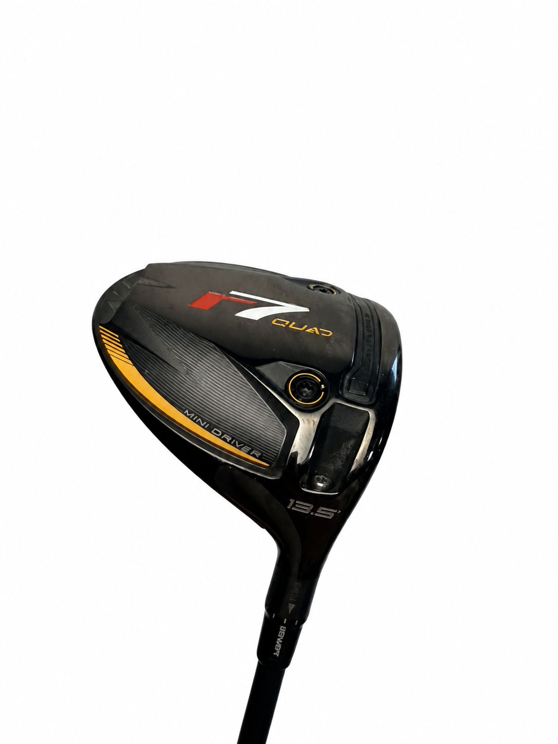 TaylorMade r7 Quad Mini Driver 13.5° Ventus FW 5-R Regular RH Used