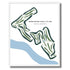 Rancocas Golf Club, New Jersey - Printed Golf Courses