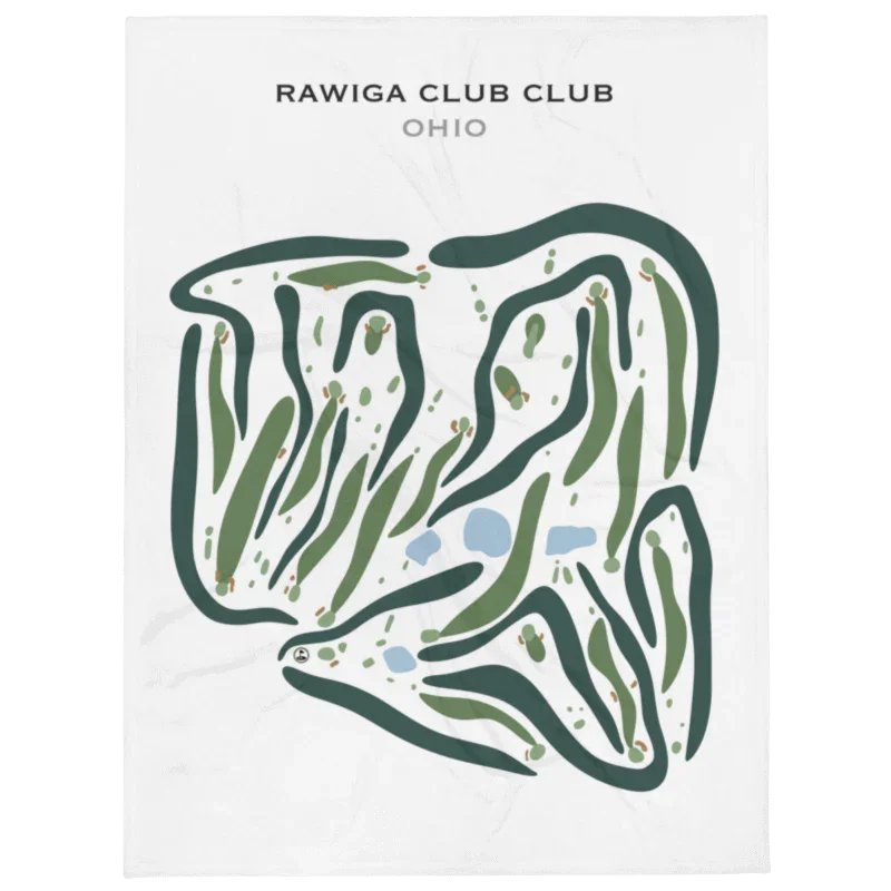 Rawiga Golf Club, Ohio - Printed Golf Courses