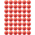 PGA TOUR Red 48 Piece Foam Practice Golf Ball Set