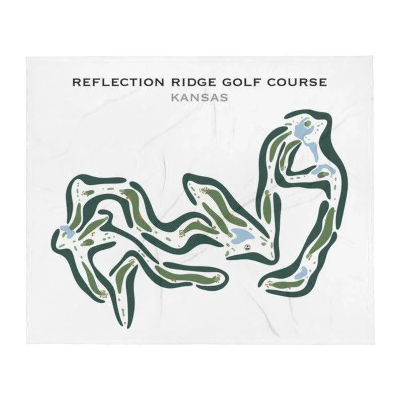 Reflection Ridge Golf Course, Kansas - Printed Golf Courses