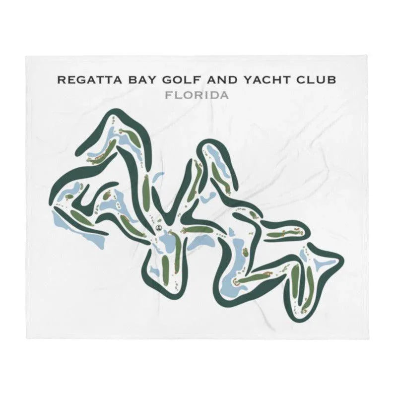 Regatta Bay Golf and Yacht Club, Florida - Printed Golf Courses