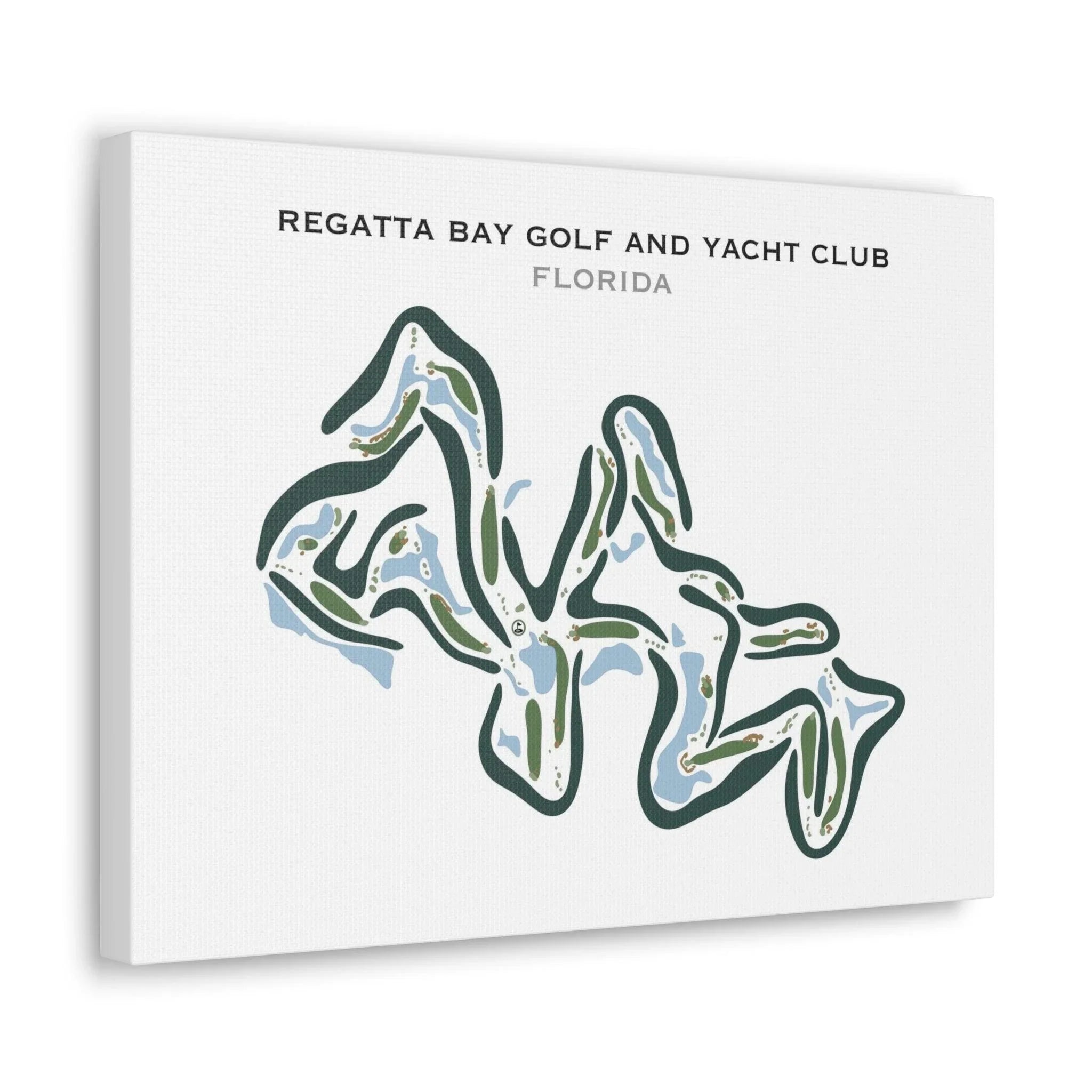 Regatta Bay Golf and Yacht Club, Florida - Printed Golf Courses