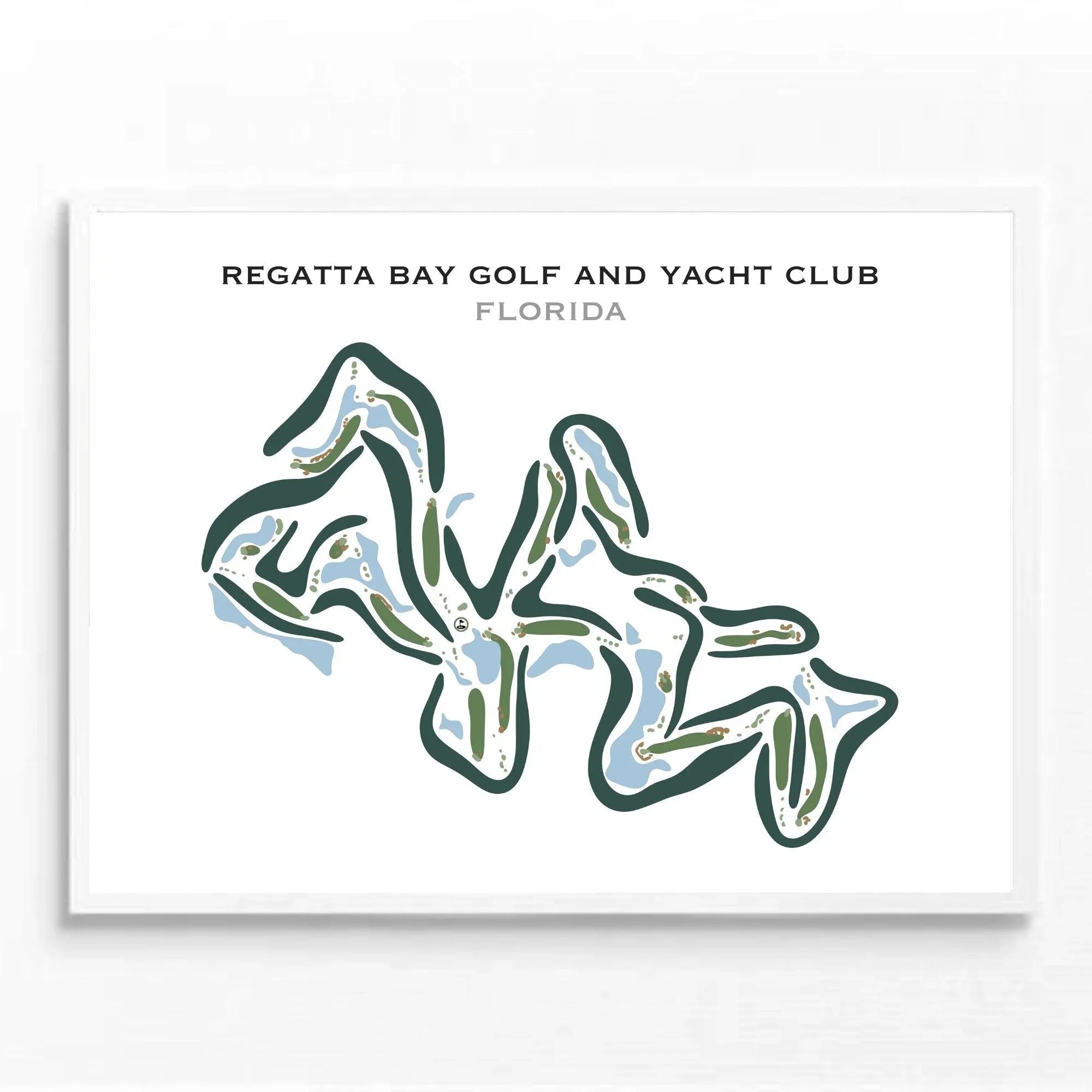 Regatta Bay Golf and Yacht Club, Florida - Printed Golf Courses