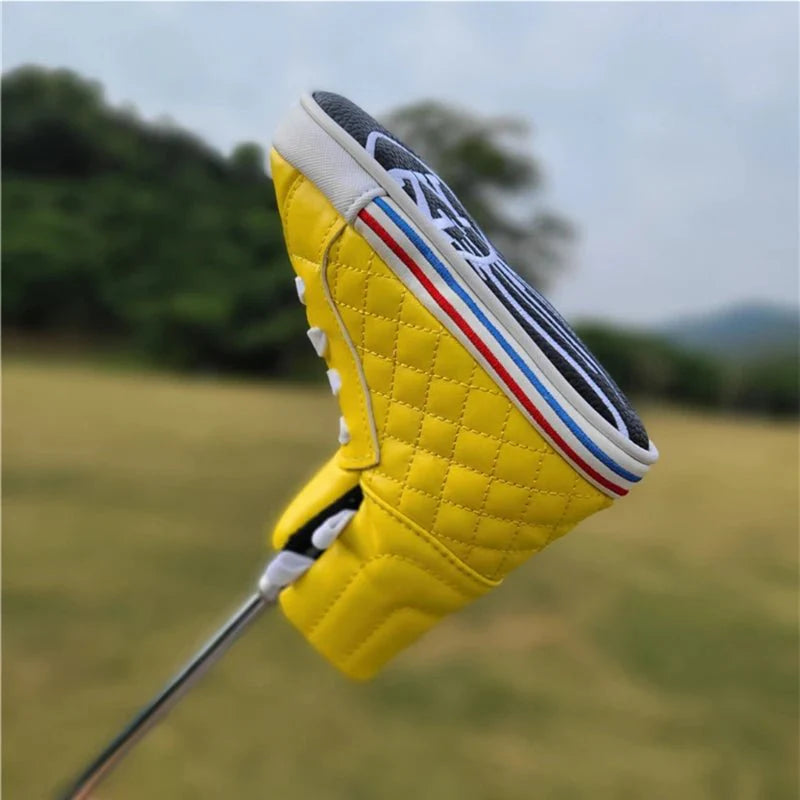 Retro Kicks Golf Blade Putter Cover: Vintage Vibes for Your Club