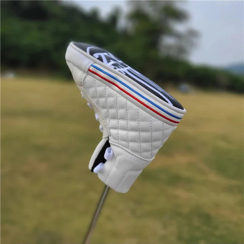 Retro Kicks Golf Blade Putter Cover: Vintage Vibes for Your Club