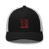 Four Box Logo Trucker Cap - Red Logo