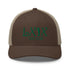 Curve Logo Trucker Cap - Green Logo