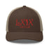Curve Logo Trucker Cap - Red Logo