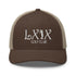 Curve Logo Trucker Cap - White Logo
