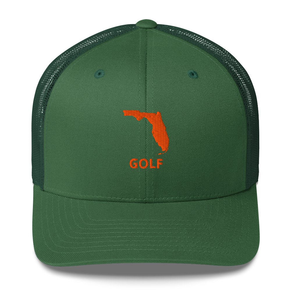 Florida Golf Trucker Cap