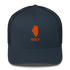 Illinois Golf Trucker Cap