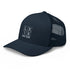 Four Box Logo Trucker Cap - Gray Logo