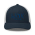 Curve Logo Trucker Cap - Blue Logo