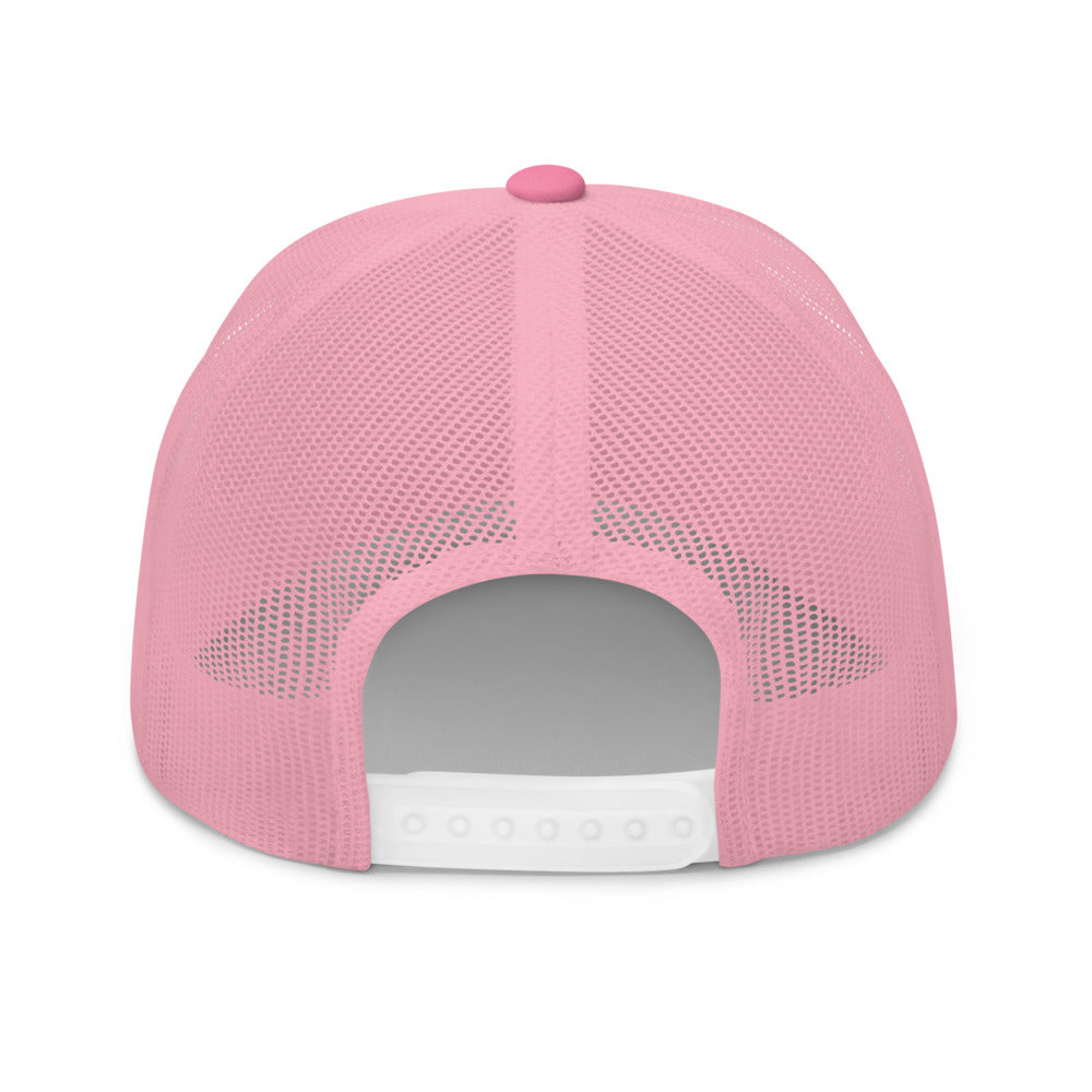Four Box Logo Trucker Cap - Blue Logo