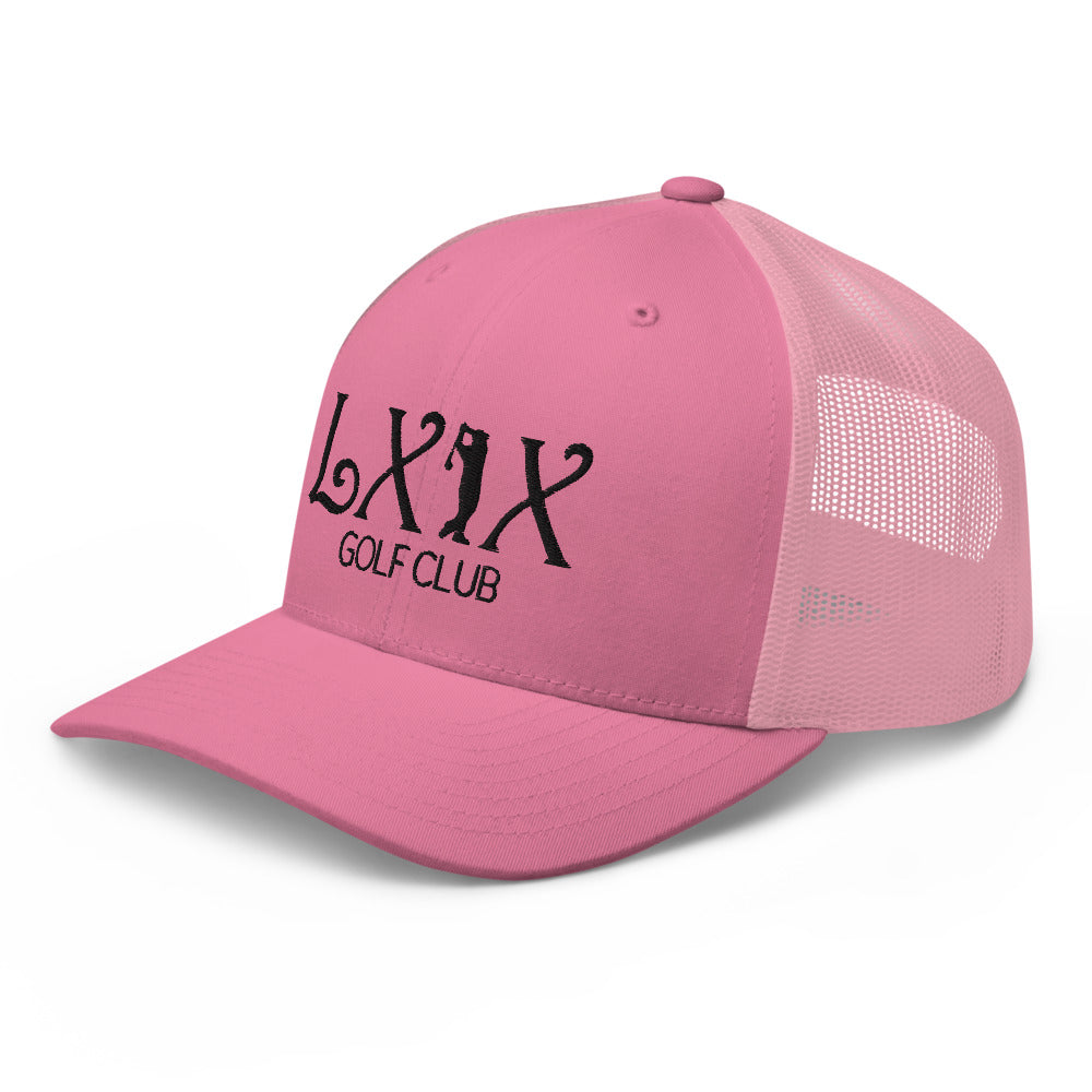 Curve Logo Trucker Cap - Black Logo