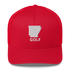 Arkansas Golf Trucker Cap