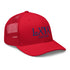 Curve Logo Trucker Cap - Blue Logo