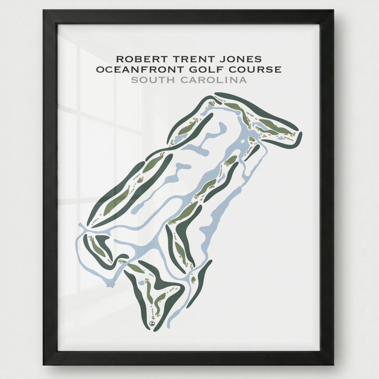 Robert Trent Jones Oceanfront Golf Course, South Carolina - Printed Golf Courses