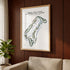 Robert Trent Jones Oceanfront Golf Course, South Carolina - Printed Golf Courses