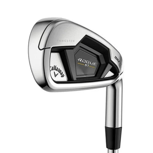 NEW Callaway Rogue ST Max OS Lite Irons LH 6-PW AW GW Graphite Regular