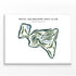 Royal Melbourne Golf Club, Australia - Printed Golf Courses