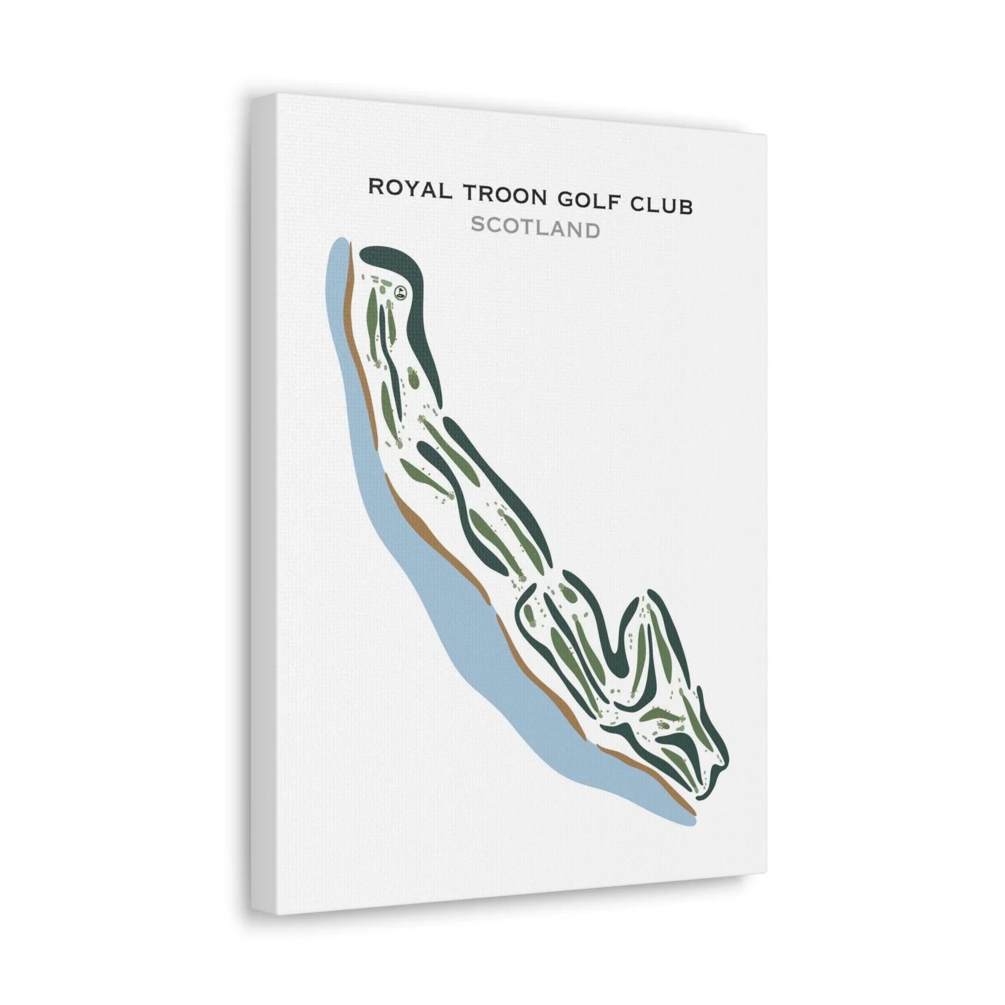 Royal Troon Golf Club, Scotland - Printed Golf Courses