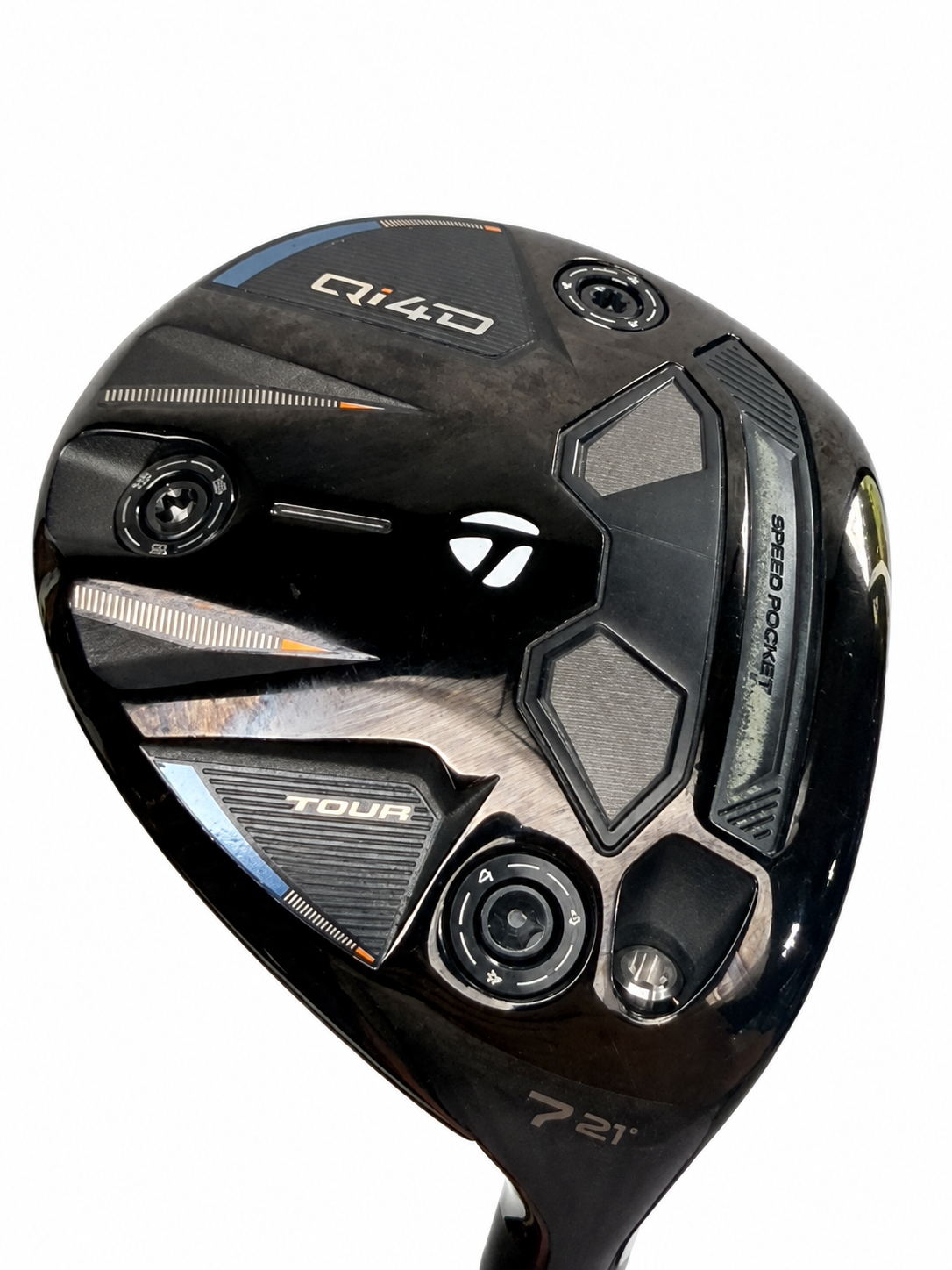 TaylorMade Qi4D Tour 7 Wood 21° REAX 75 Stiff Right-Handed