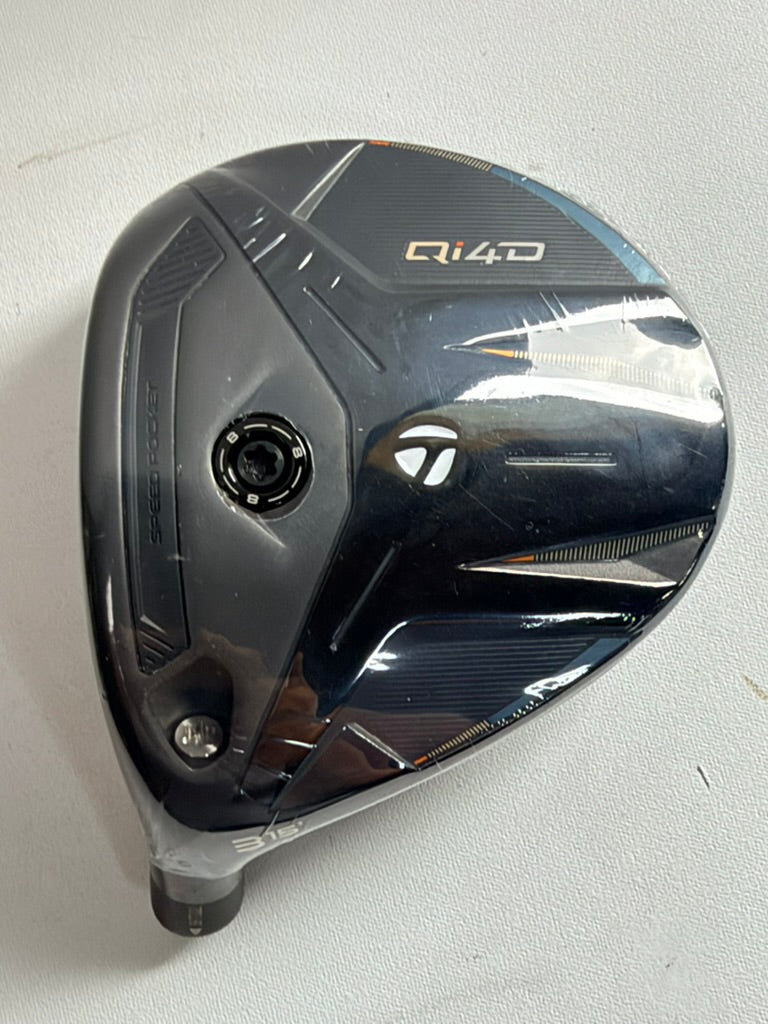 TaylorMade Qi4D 3 Wood Head Only 15° LH