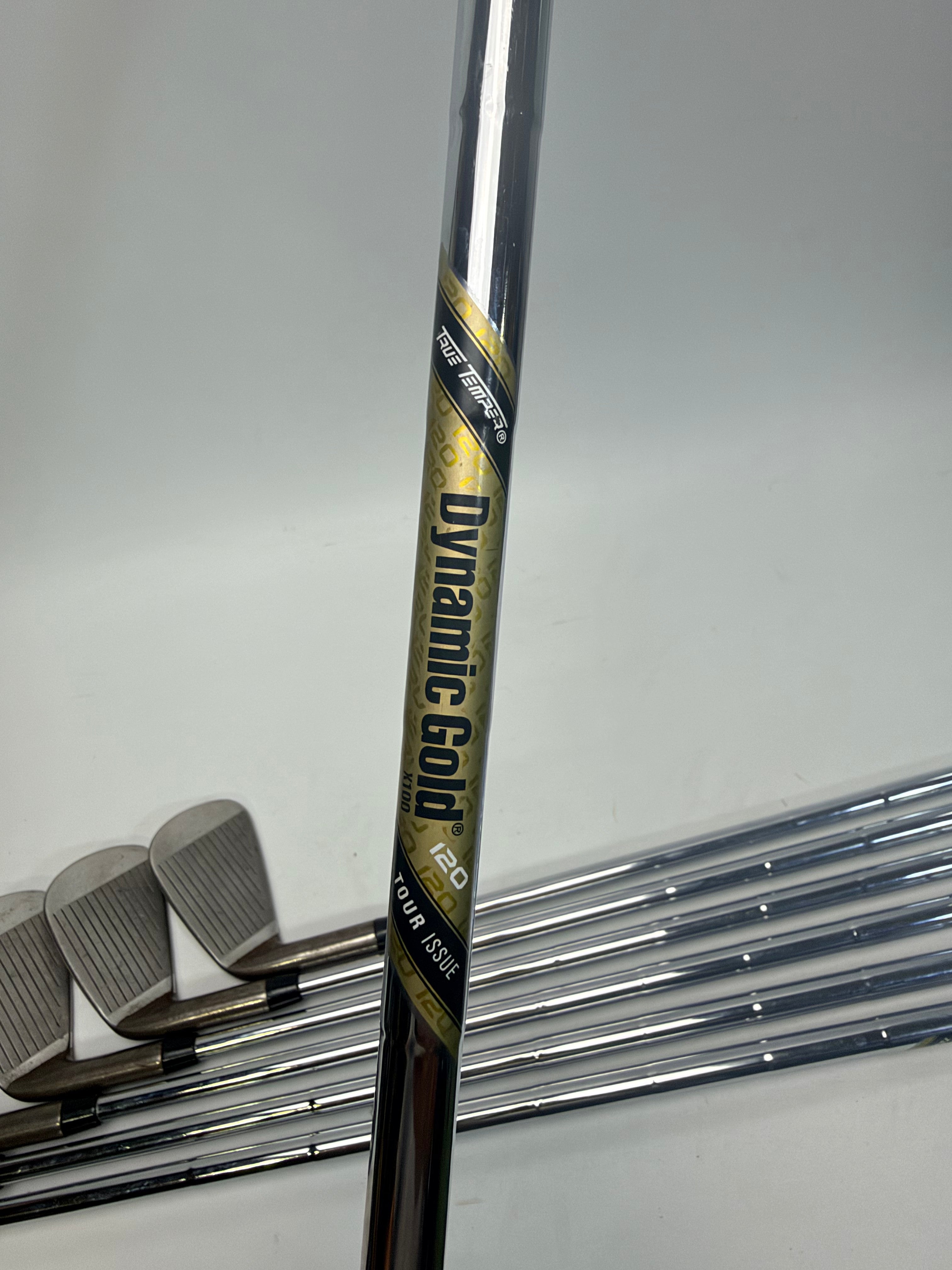 Callaway Apex TCB 2024 Raw Irons 4-10 PW RH DG Tour Issue X100 X-Stiff