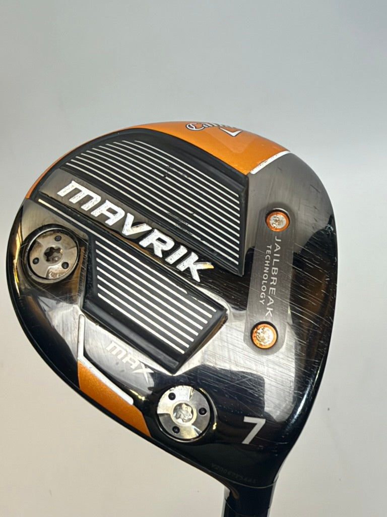 Callaway MAVRIK MAX 7 Wood 21° RH UST Helium 4F2 Senior ~41.5in ALIGN Headcover