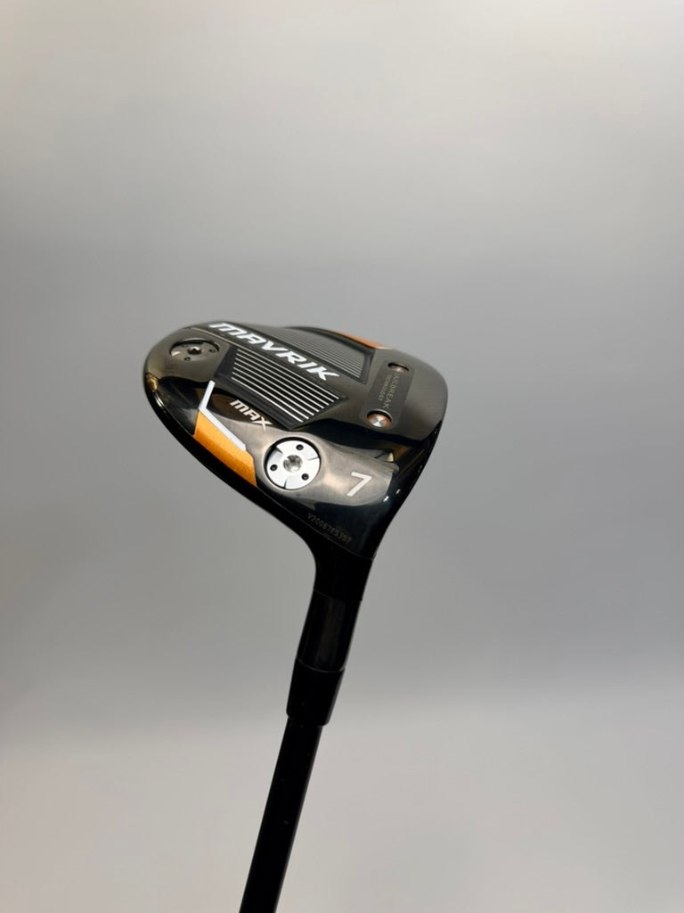 Callaway MAVRIK MAX 7 Wood 21° RH UST Helium 5F2 Senior ~42in ALIGN Headcover