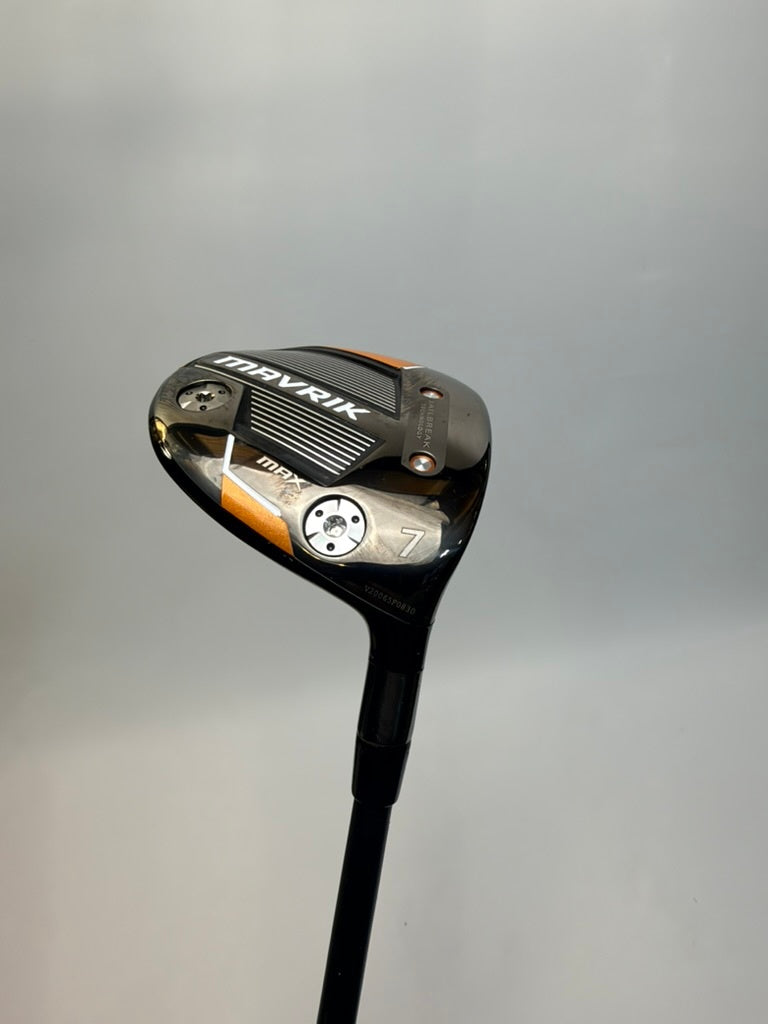 Callaway MAVRIK MAX 7 Wood 21° RH UST Helium 5F2 Senior Headcover