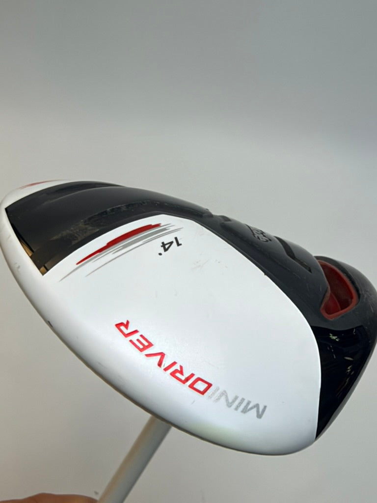 TaylorMade AeroBurner Mini Driver 14° LH Matrix RUL-Z 50 Stiff ~45in