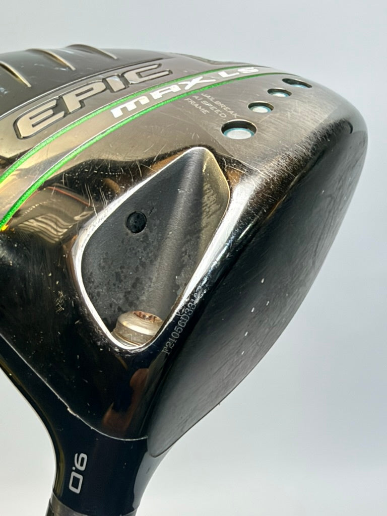 Callaway Epic MAX LS Driver 9° RH Mitsubishi MMT 70 Stiff CP2 Wrap Midsize
