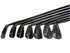 Miura MB-101 Black 4-PW Iron Set Fujikura Axiom 75R Regular Graphite Used