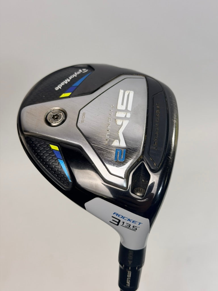 TaylorMade SIM2 Titanium Rocket 3 Wood 13.5° RH ACCRA TZ5 Proto M4