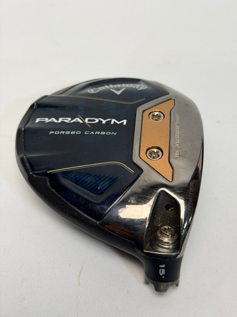 Callaway Paradym 3 Wood Head Only 15° RH