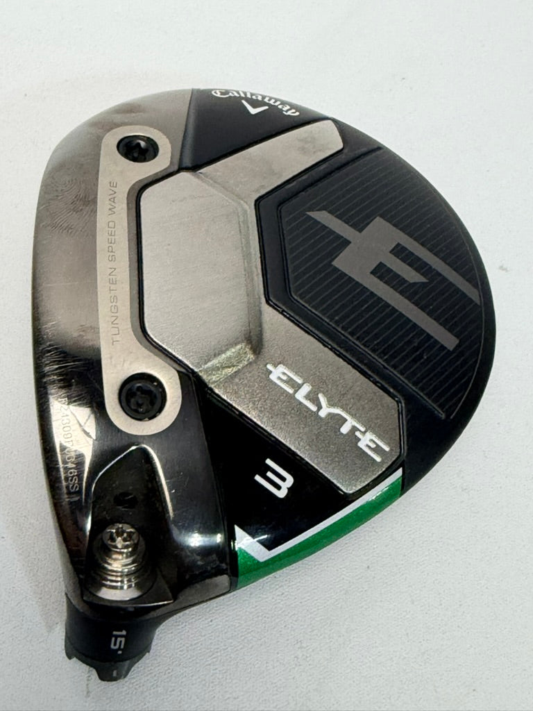 Callaway Elyte 3 Wood Head Only 15° LH