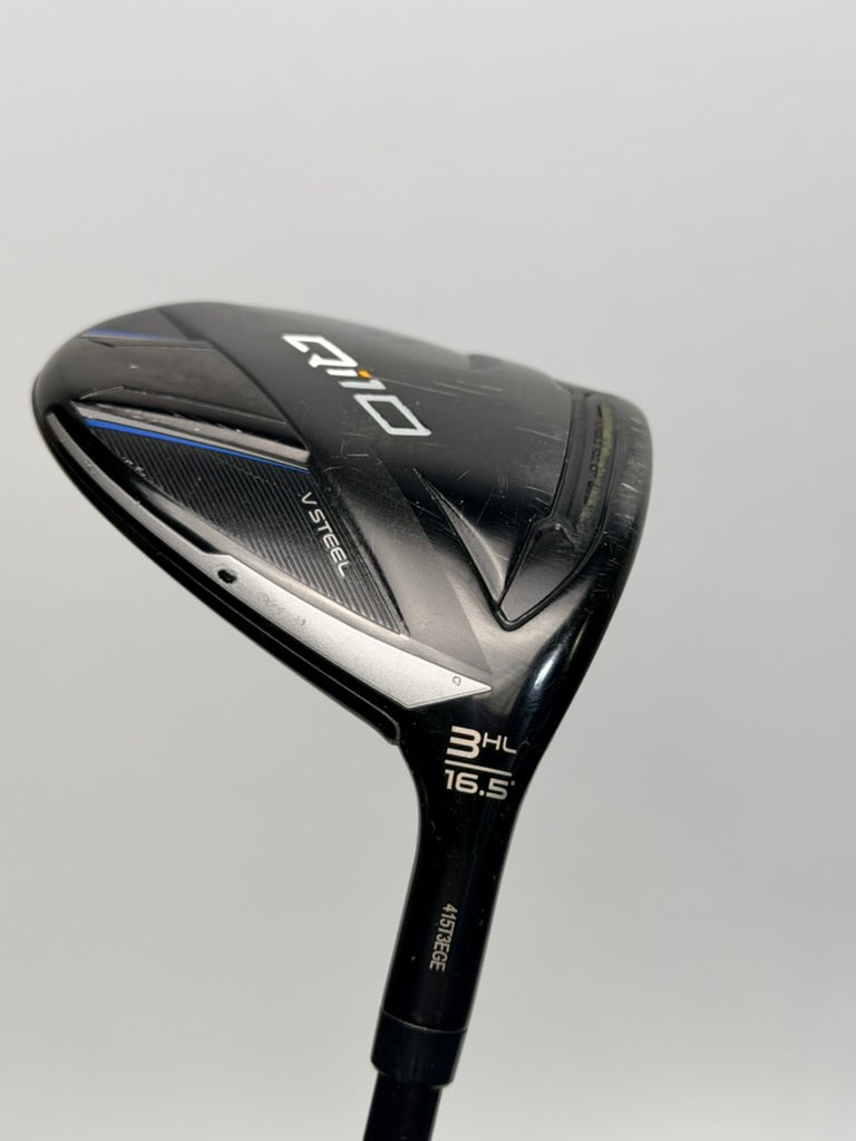 TaylorMade Qi10 3HL Wood 16.5° RH 43.25in R